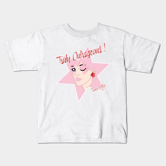 Truly Outrageous ! Since 1985 Kids T-Shirt by AlexanderBim